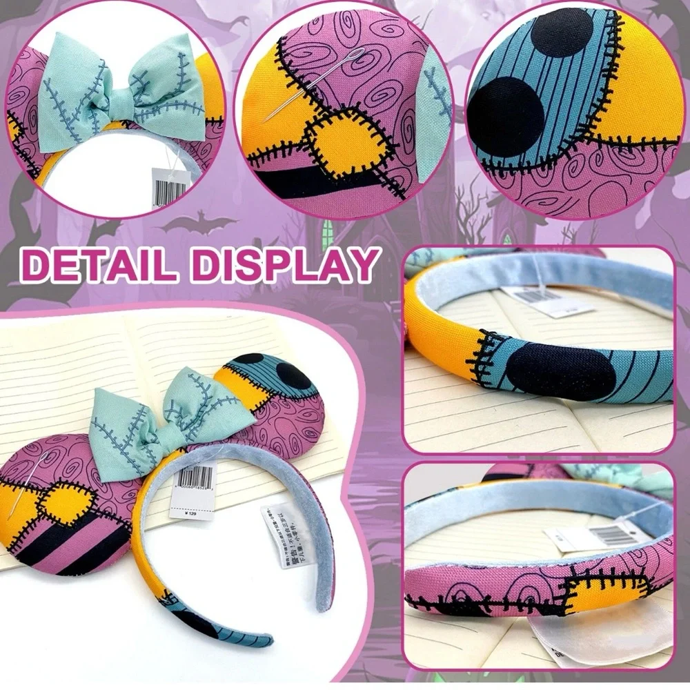 Disney Parks 2024 Nightmare Before Christmas Sally Ear Headband ears